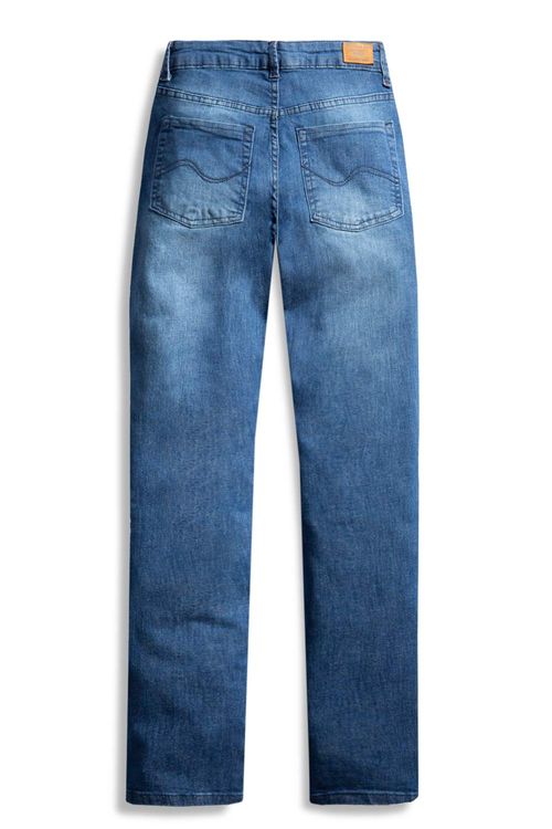 Calça Jeans Straight Destroyer