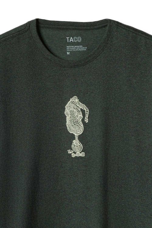 T-Shirt Estampada Molinê Skate Boy Verde