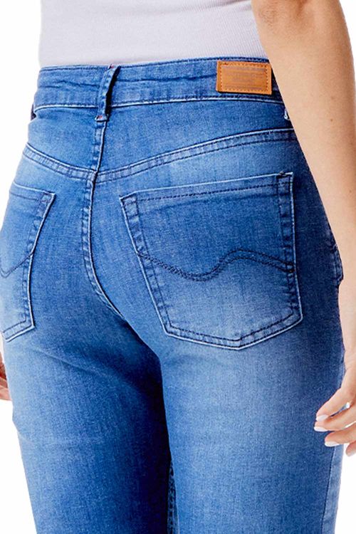Calça Jeans Straight Destroyer
