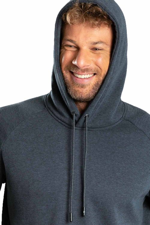 Casaco De Moletom Grafite