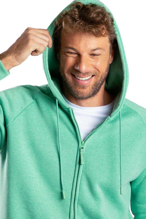 Casaco De Moletom Verde