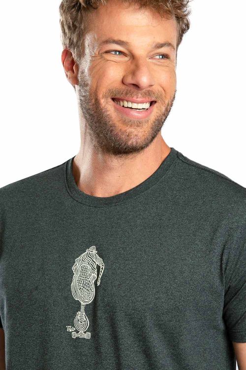 T-Shirt Estampada Molinê Skate Boy Verde