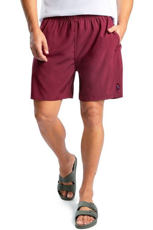 Short Liso Vinho