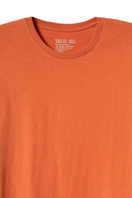 T-Shirt Básica Premium Fit Telha