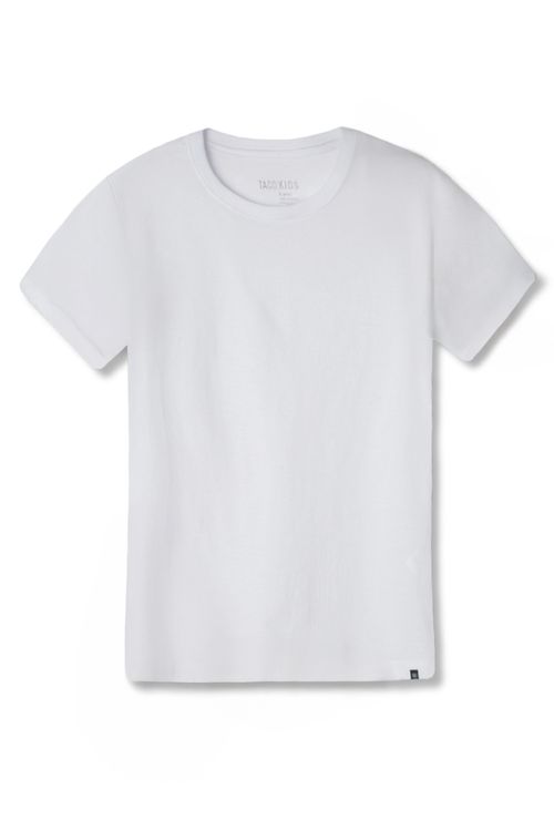 T-Shirt Infantil Básica Branca