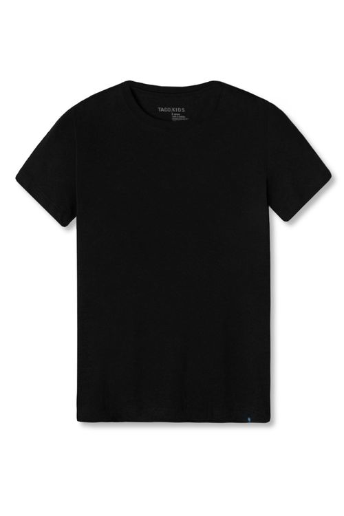 T-Shirt Infantil Básica Preta