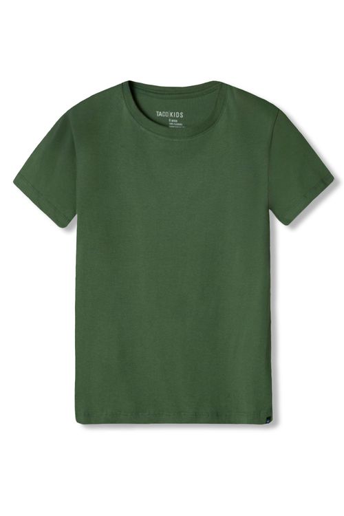 T-Shirt Infantil Básica Verde