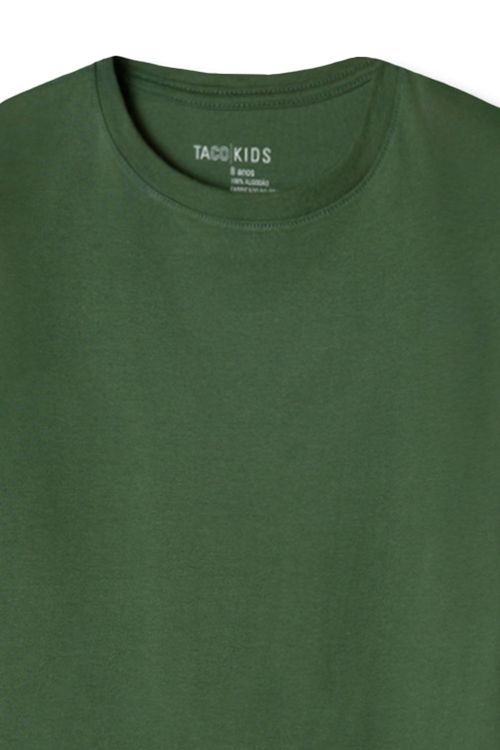 T-Shirt Infantil Básica Verde