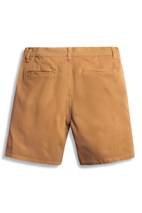 Bermuda Chino Flex Cotelê Camel