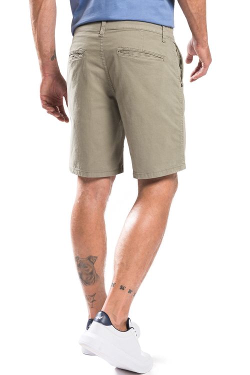 Bermuda Chino Flex Verde
