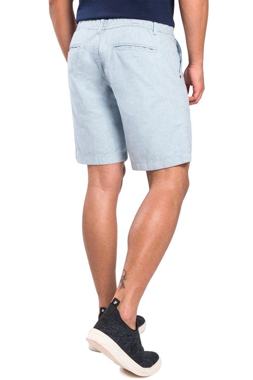 Bermuda Chino Oxford Azul Claro