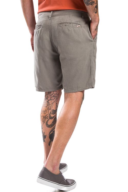 Bermuda Chino Verde Militar