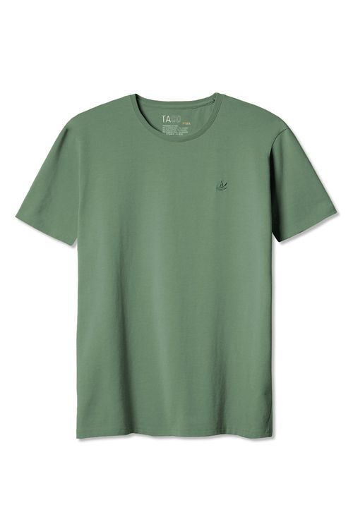 T-Shirt Básica Premium Pima Verde