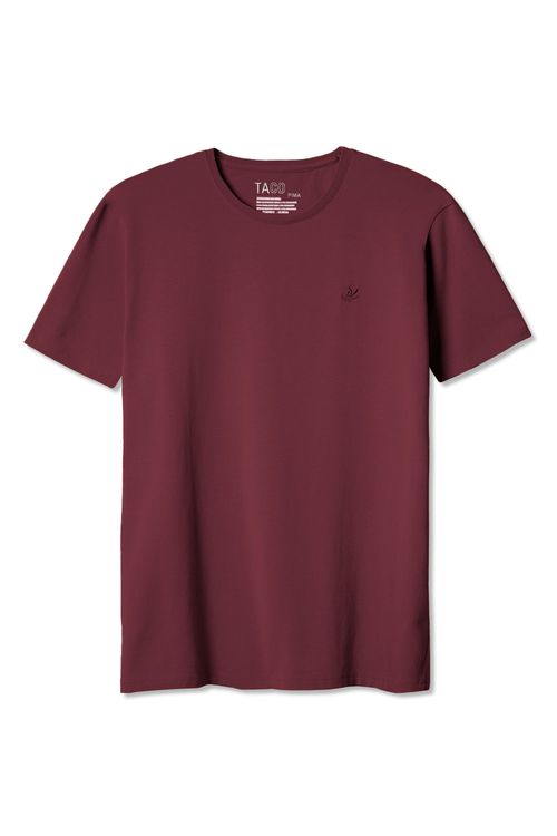 T-Shirt Básica Premium Pima Vinho