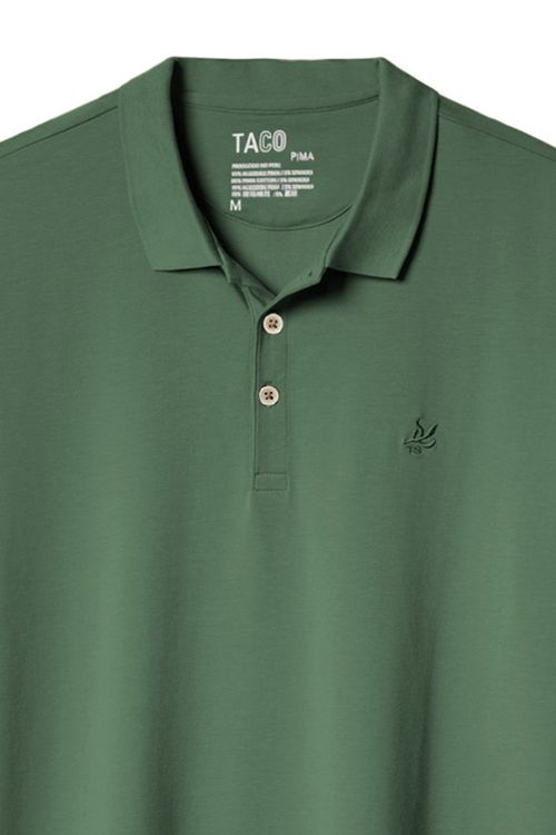 Polo Especial Pima Spandex Verde