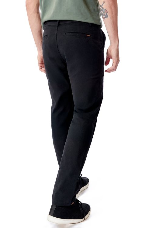 Calça Chino Flex Preta