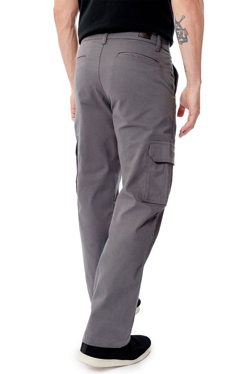 Calça Cargo Chumbo