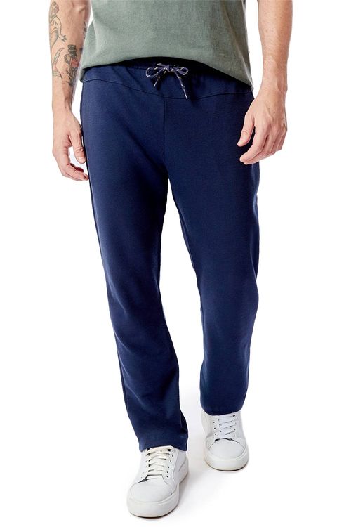 Calça De Moletom Azul Marinho