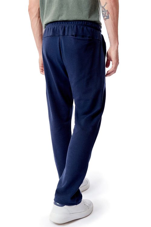 Calça De Moletom Azul Marinho