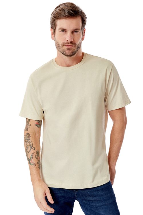 T-Shirt Básica Comfort Off White