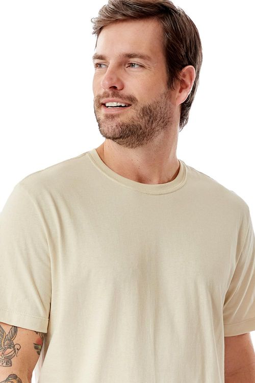 T-Shirt Básica Comfort Off White