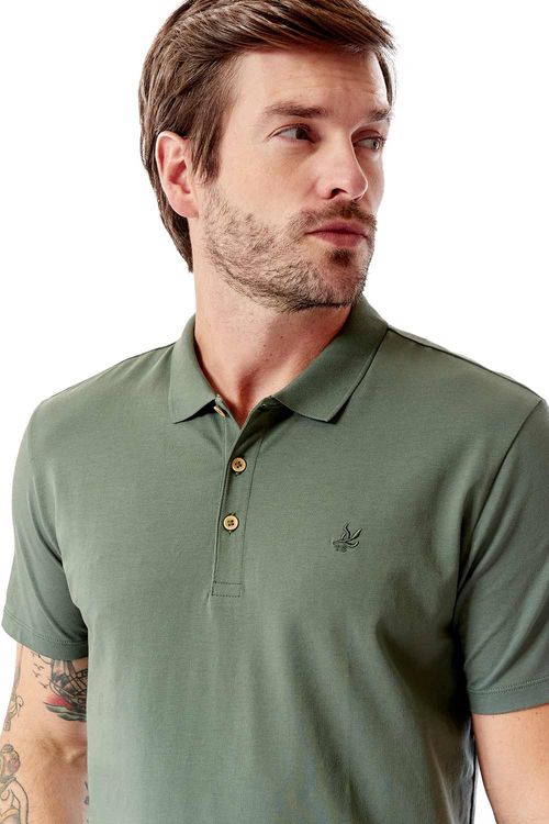 Polo Especial Pima Spandex Verde