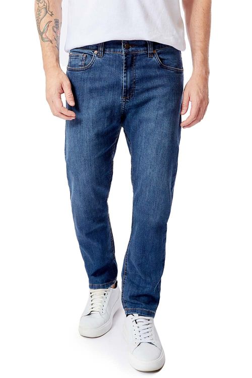 Calça Jeans Slim Stone