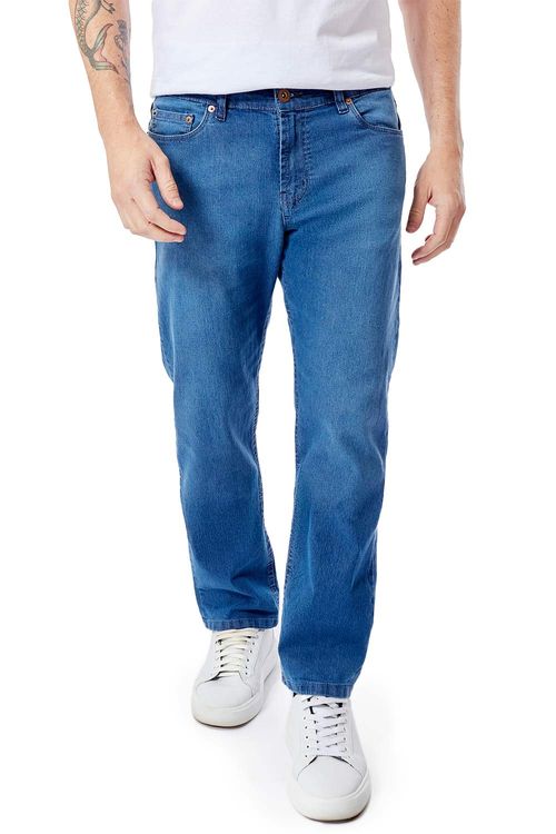Calça Jeans Comfort Fit Vintage Destroyer