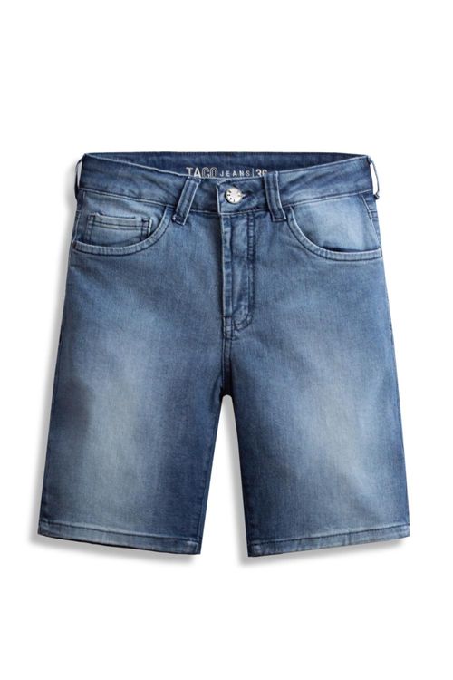Bermuda Jeans Ciclista Stone