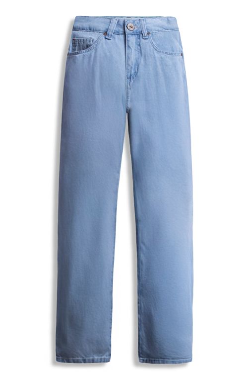Calça Jeans Straight Basic Destroyer