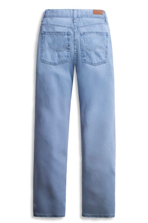 Calça Jeans Straight Basic Destroyer