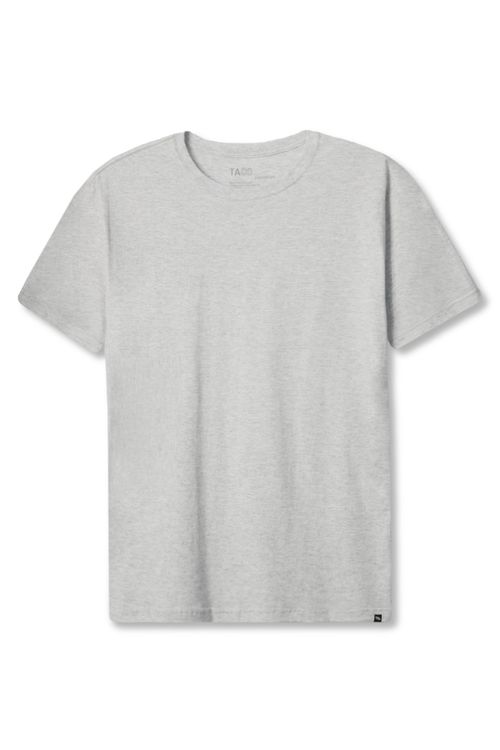 T-Shirt Básica Mescla Comfort Fit Cinza