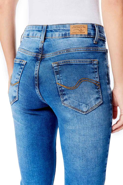 Calça Jeans Skinny Premium Destroyer