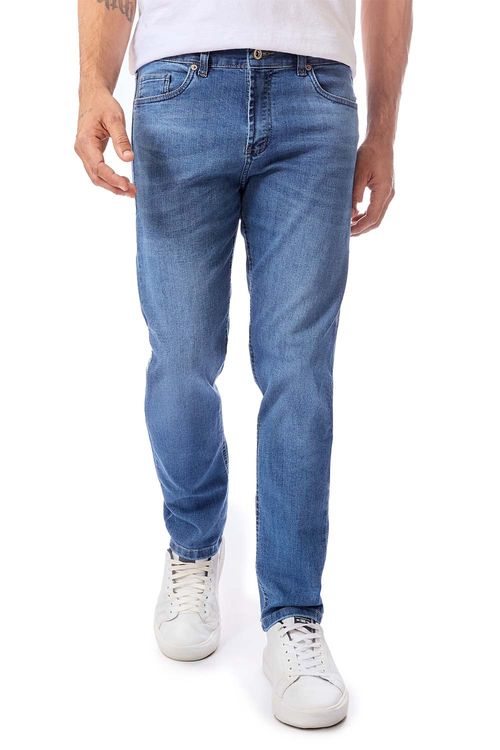 Calça Jeans Slim Destroyer