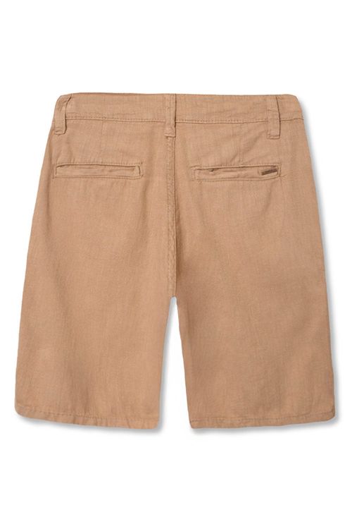 Bermuda Chino Infantil Fio Tinto Khaki