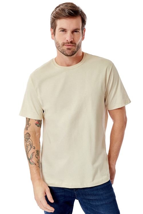 T-Shirt Básica Comfort Off White