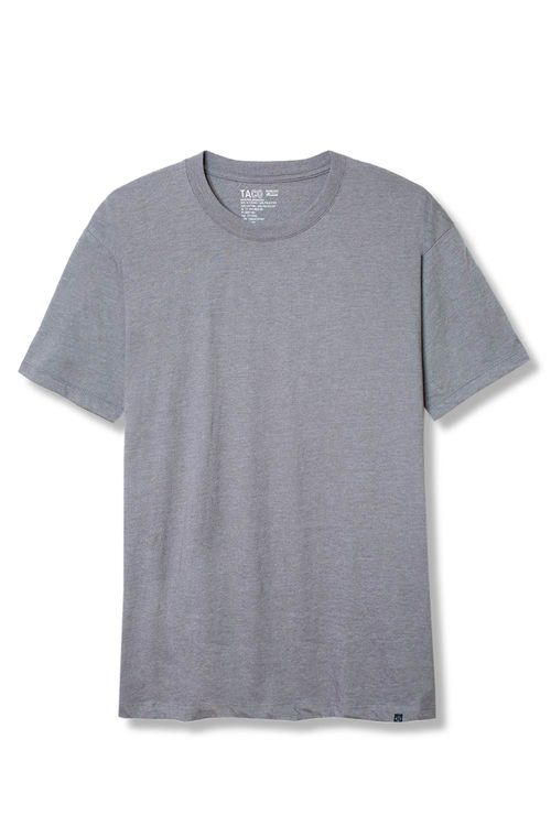 T-Shirt Básica Premium Oversized Cinza