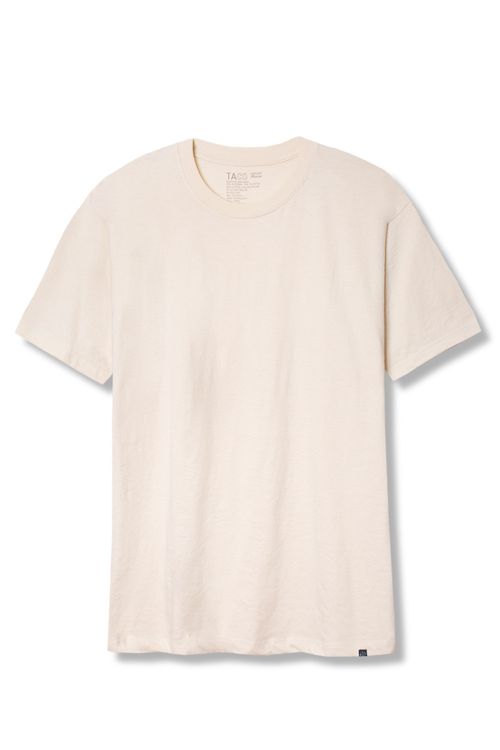 T-Shirt Básica Premium Oversized Off White