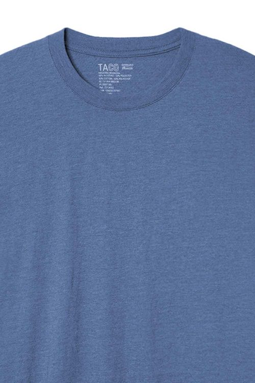 T-Shirt Básica Premium Oversized Azul Marinho