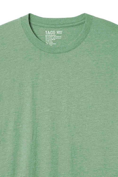 T-Shirt Básica Premium Oversized Verde