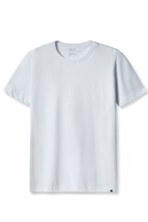 T-Shirt Básica Color Fit Branca