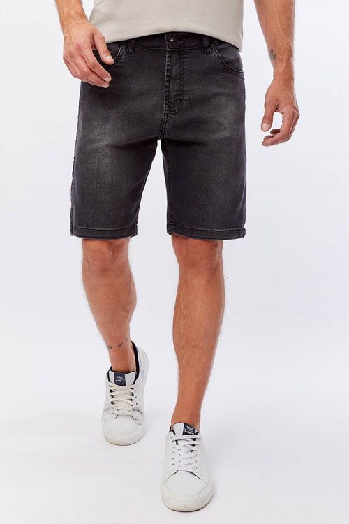 Bermuda Jeans Black