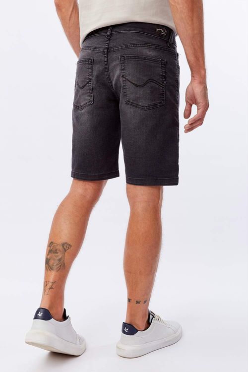 Bermuda Jeans Black