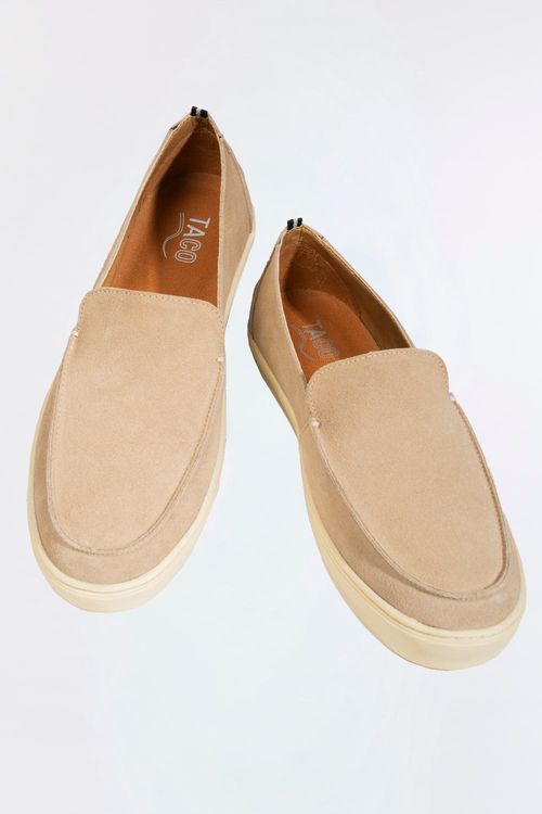 Tênis Loafer Camurça Chino