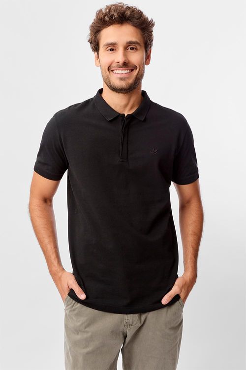Polo Básica Premium Preta