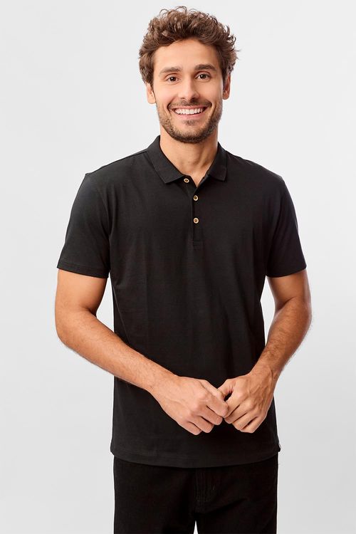 Polo Pima Preta
