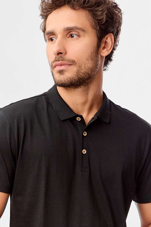 Polo Pima Preta