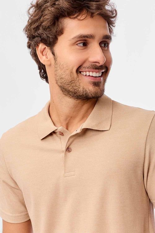 Polo Básica Khaki
