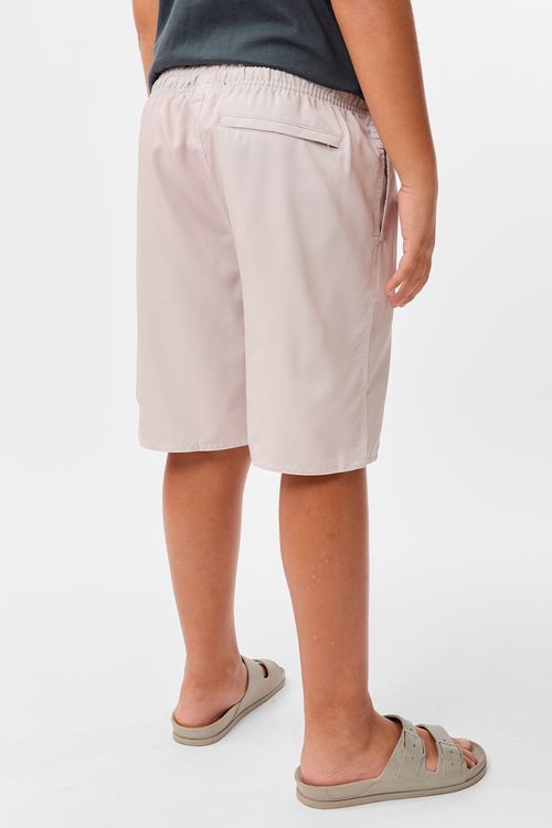 Short Infantil Estampado Ocean King Off Wh