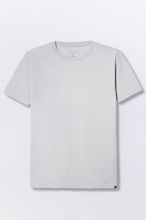 T-Shirt Básica Comfort Mescla Cinza